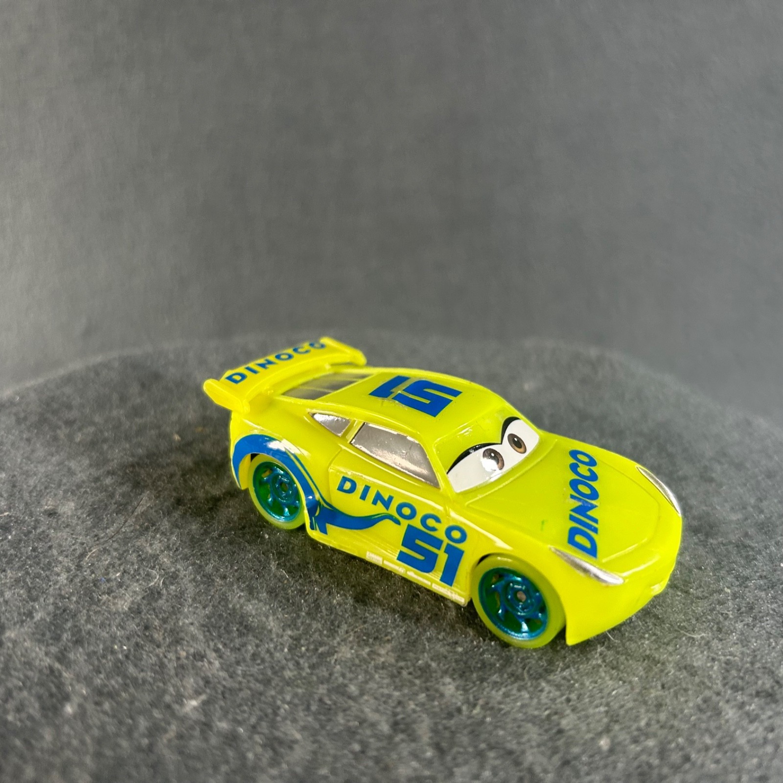 Disney Pixar Cars Glow Racers Dinoco Cruz Ramirez Vehicle 2018 Mattel