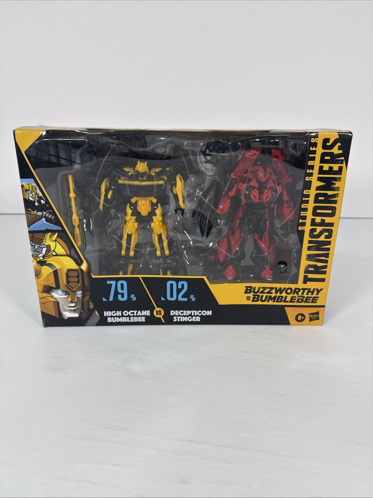 Transformers Buzzworthy Bumblebee SS 79 High Octane Bumblebee & 02 Stinger New
