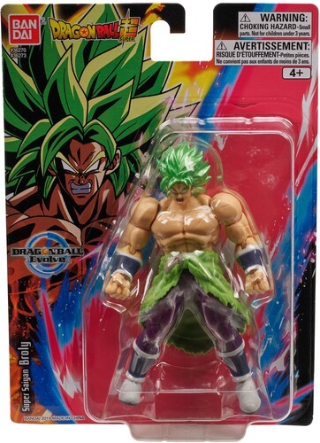 Bandai – Dragon Ball Super – Evolve – 5&Prime; Super Saiyan Broly Action Figure [New T