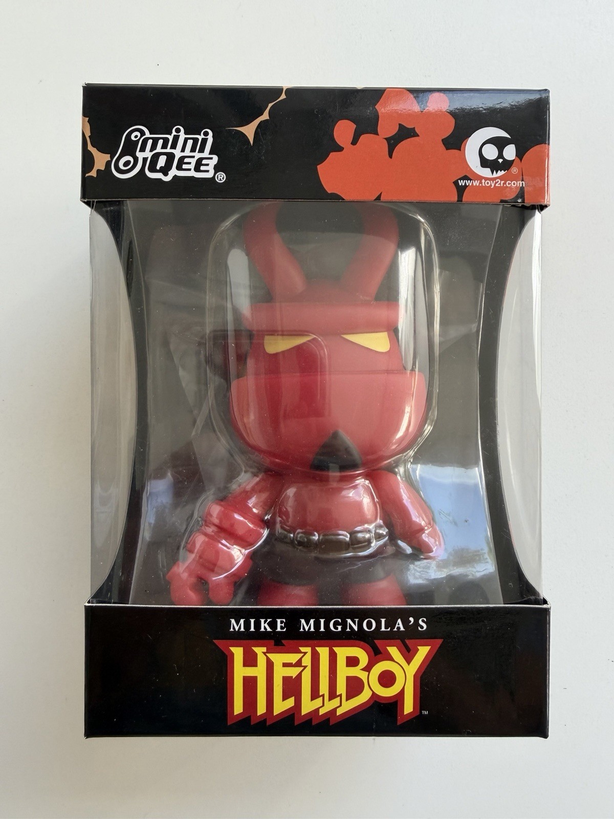 Dark Horse Deluxe Mike Mignola&rsquo;s Hellboy Mini Qee 5&Prime; Action Figure Mint In Box