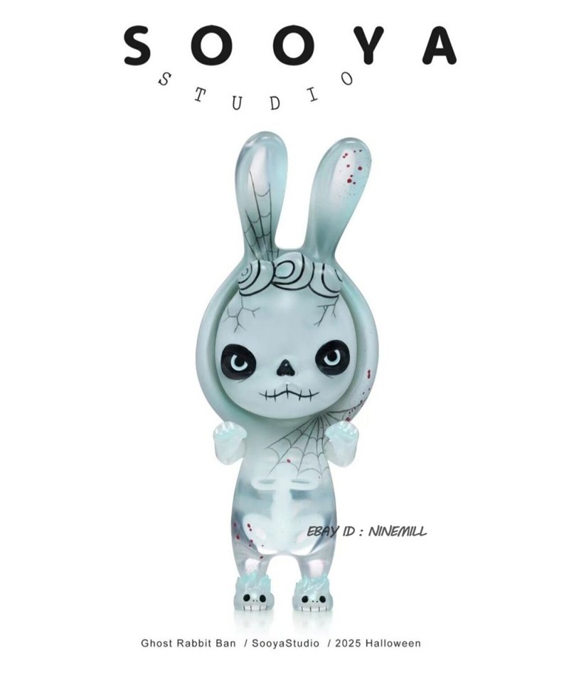 100% Genuine Sooya Studio Ghost Rabbit Ban Limited Edition Model Statue