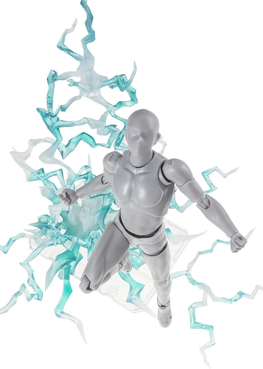 Bandai 66678 1:12 ScaleTamashii Effect Thunder Green Ver. for SH Figuarts