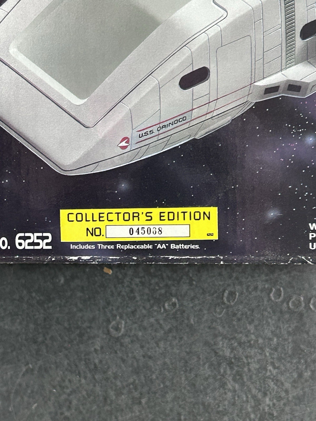 « Star Trek Deep Space Nine” Runabout Orinoco vehicle for 5” Playmates Figure New