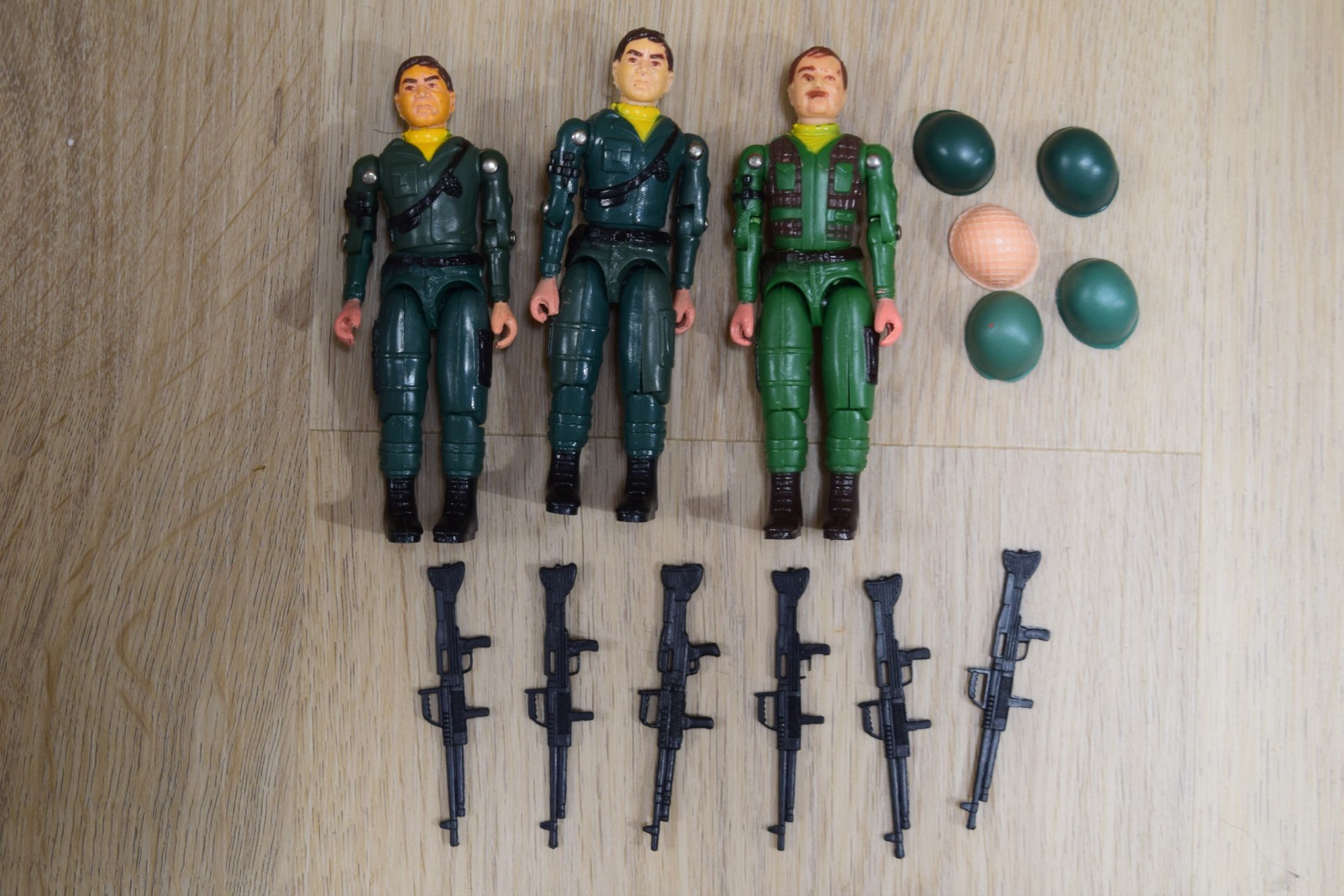 3X Commando Ranger Lot & Accessories Gunner Bill Parachute Pete National Defense