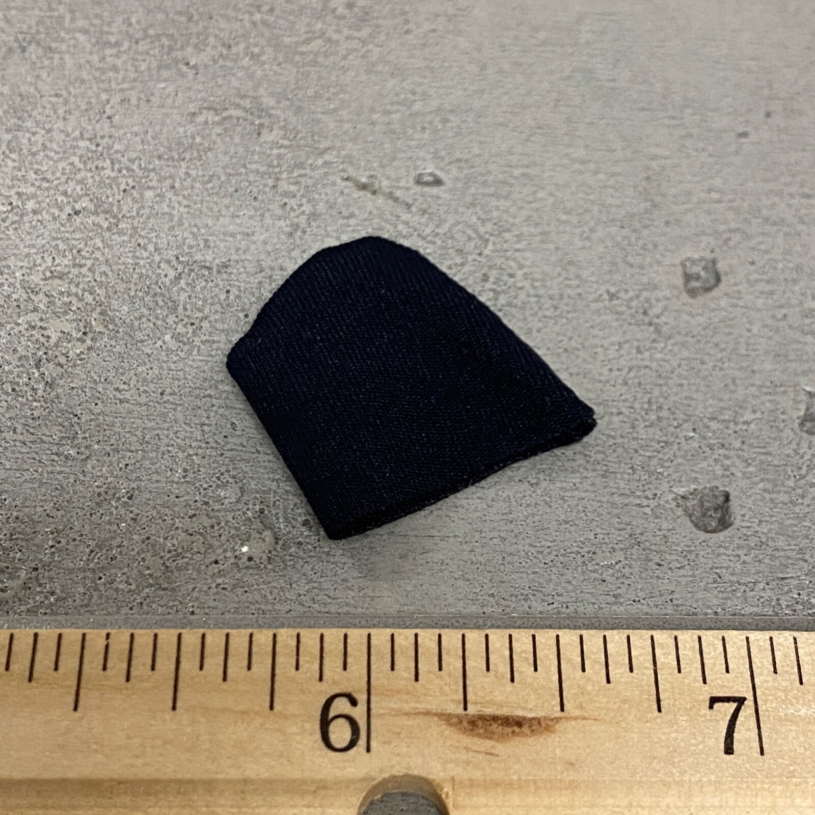 NOX-BNE: 1/12 scale Black Beanies for 6&Prime; ~ 7&Prime; Action figures, No Tracking #