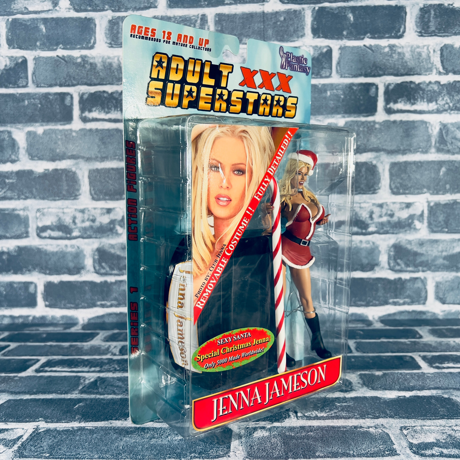 PLASTIC FANTASY ADULT XXX SUPERSTARS SERIES 1 FULL SET with SEXY SANTA VARIANT!!