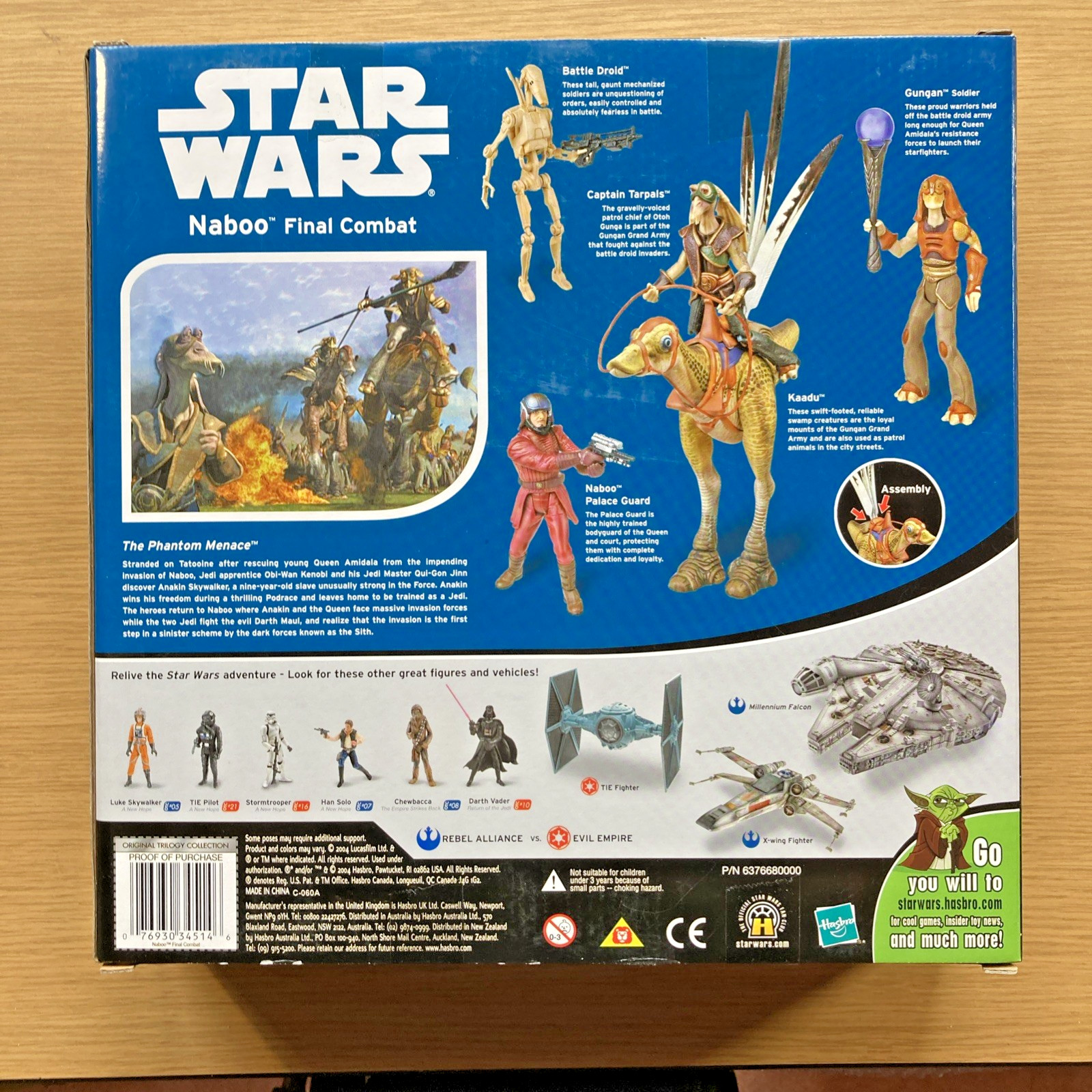 Star Wars Original Trilogy Collection Naboo Final Combat Multipack BRAND NEW #1