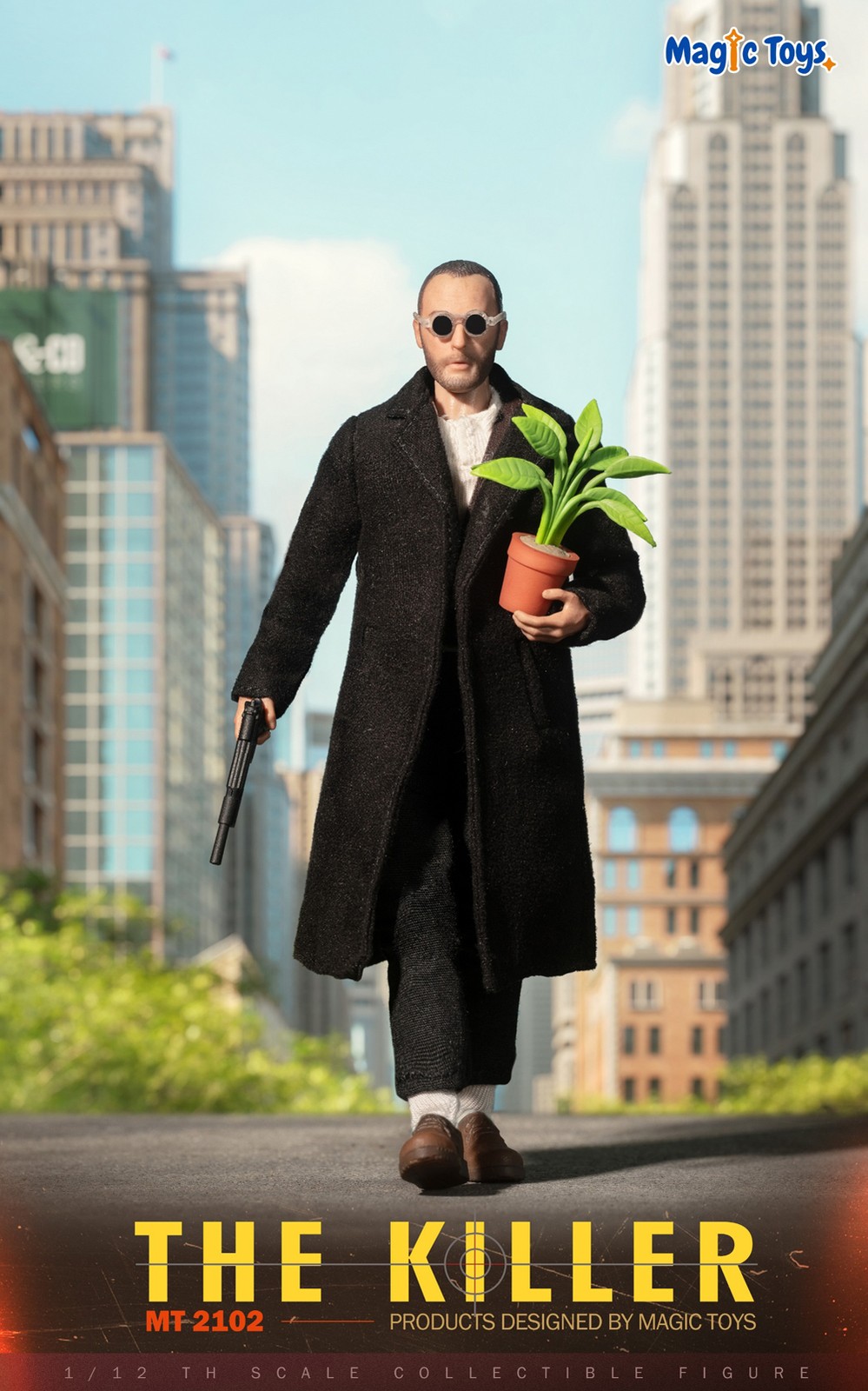MAGIC TOYS Leon The Professional Killer 6in Action Figure Doll Model MT2102
