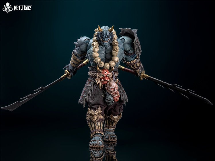 In Stock Metytoyz Demon Slayer Shura Takigawa Oni Samurai 1/10 Action Figure New