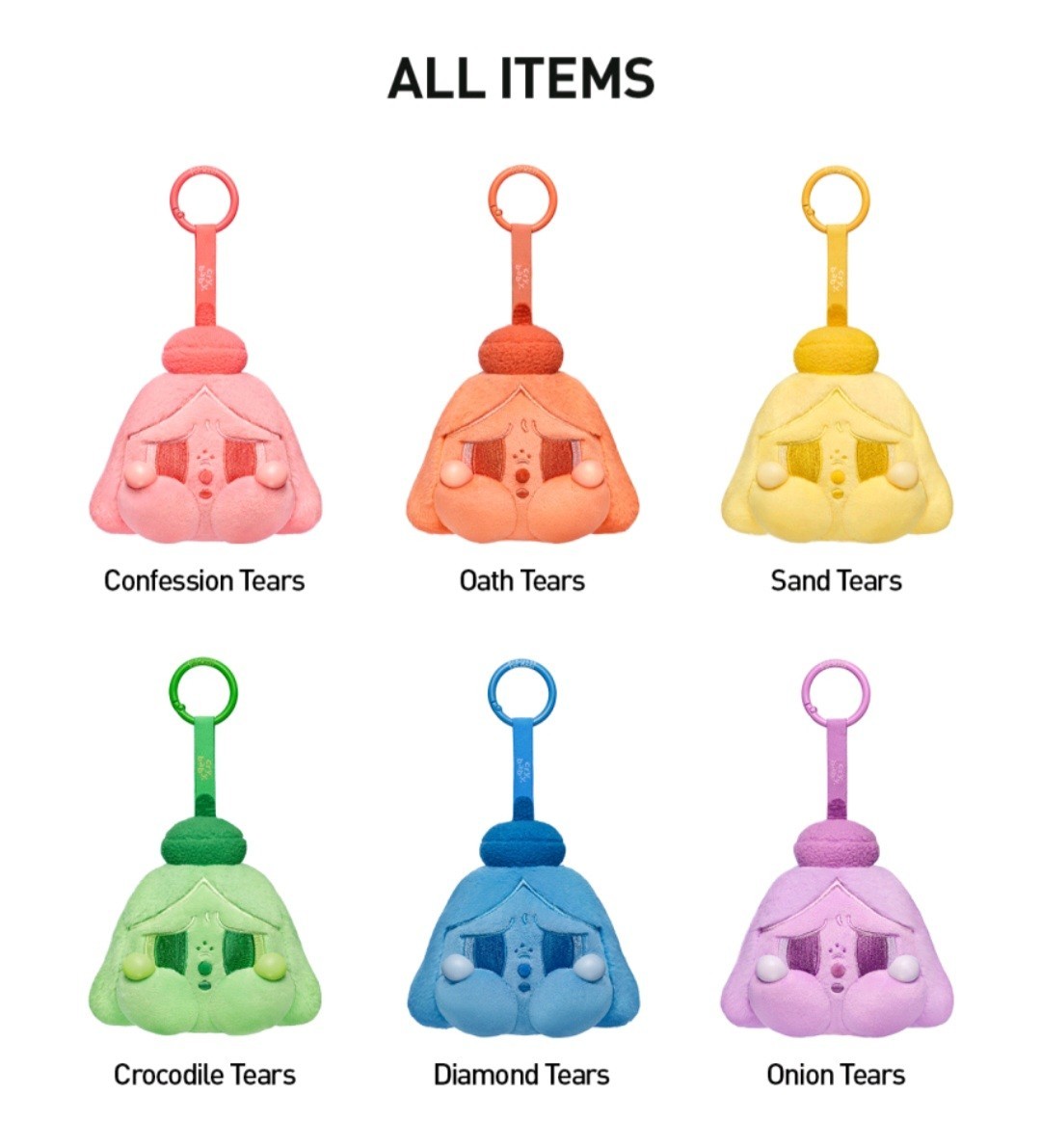 Popmart- Crybaby – Tears Launch Project – CONFESSION TEARS (PINK) US Seller