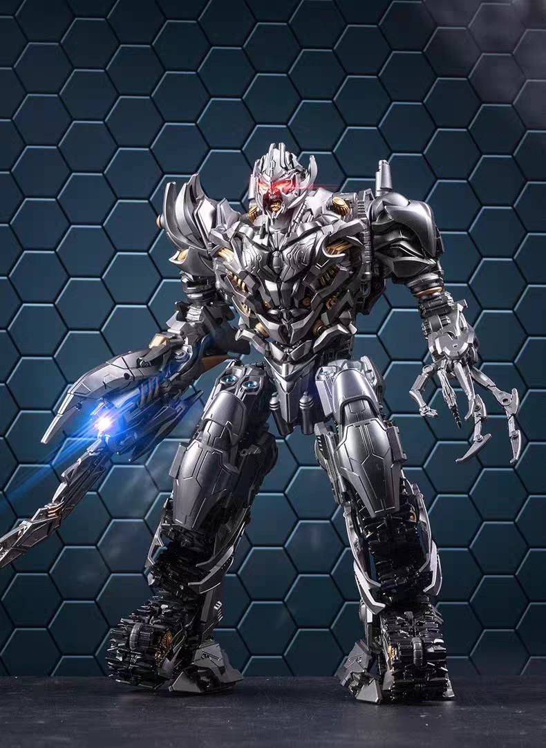 US SHIP_LS06 Transformers Figure/Black Mamba Transformation Tank Mega Commander