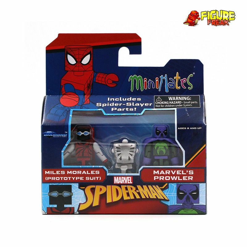 Marvel Minimates Series 77 Complete Set w/ Spider-Slayer Build-A-Figure