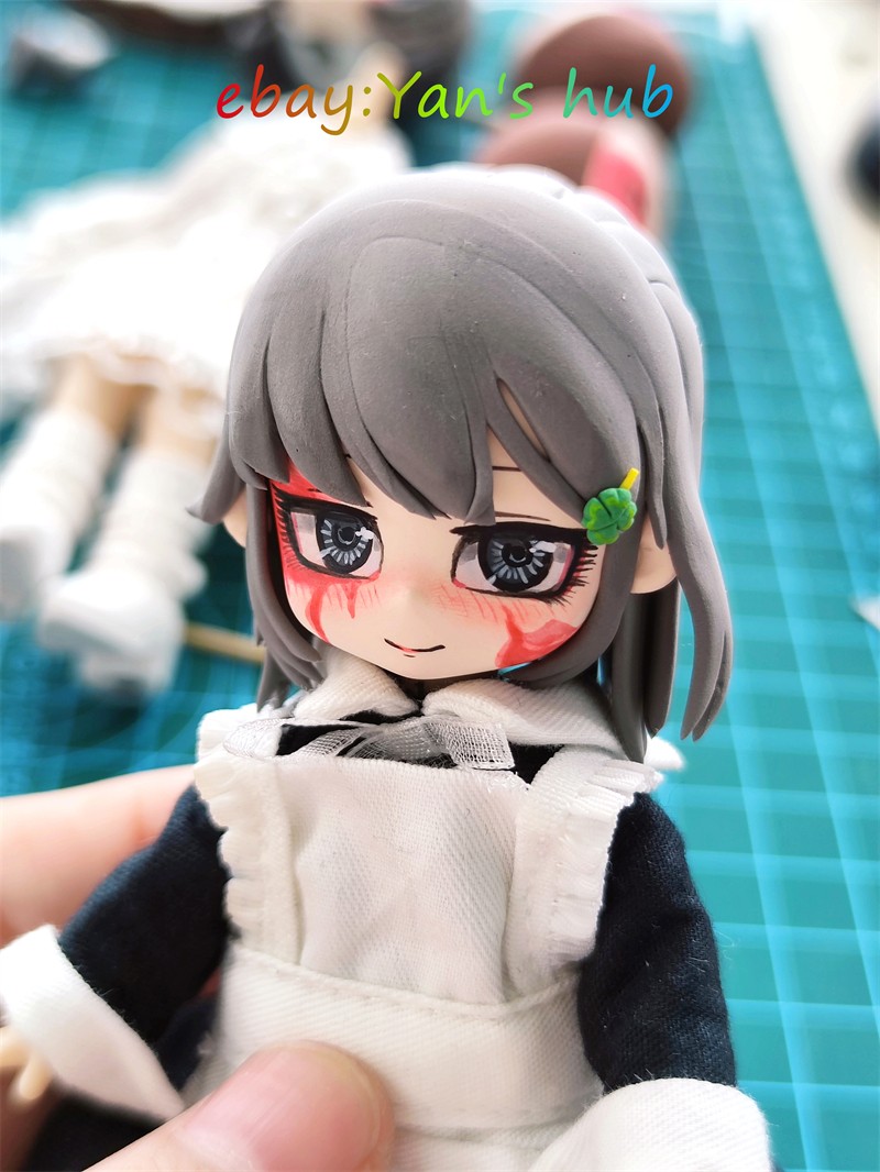 15cm 1/12 Game Teaching Feeling Handmade Custom Clay Model W/Cloth Shoes Type 10