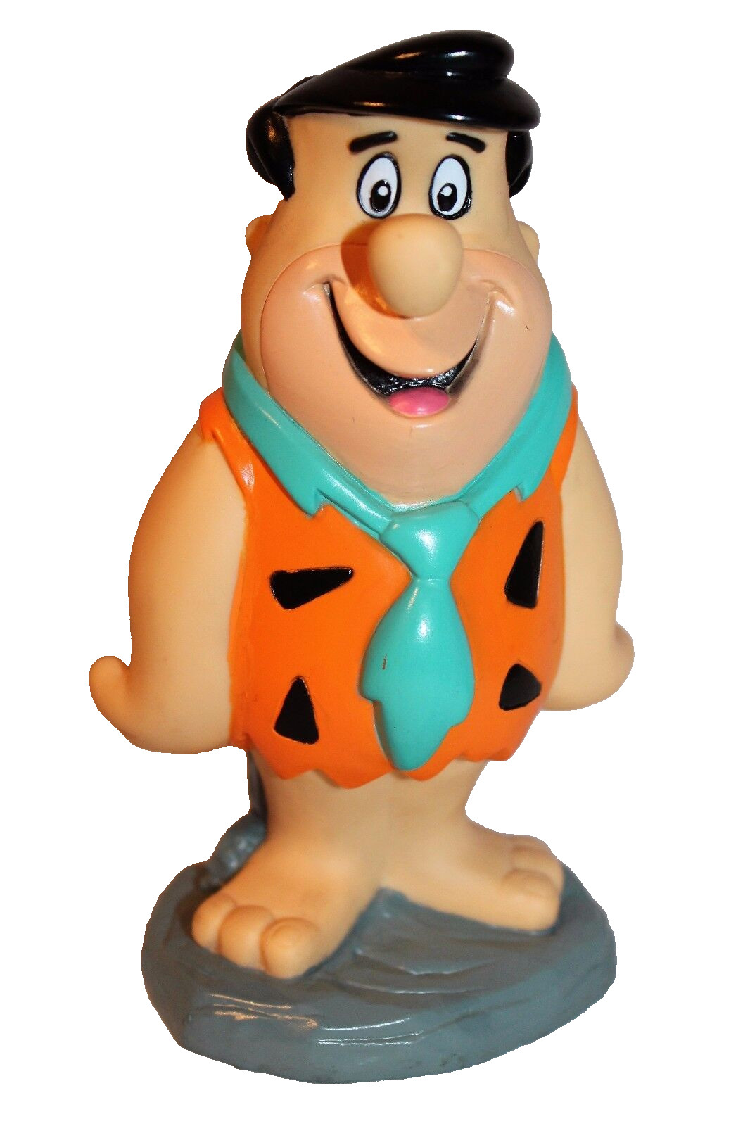 NEW VINTAGE PLAY BY PLAY 1994 THE FLINTSTONES PLASTIC FIGURE 6&Prime; COIN BANK