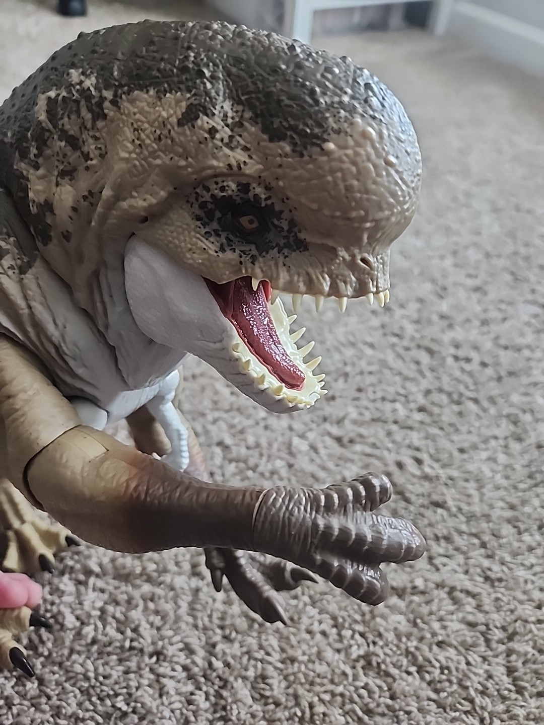 Mattel Jurassic World Rebirth Distortus Rex D Rex Rumble N Rampage 22” Dinosaur