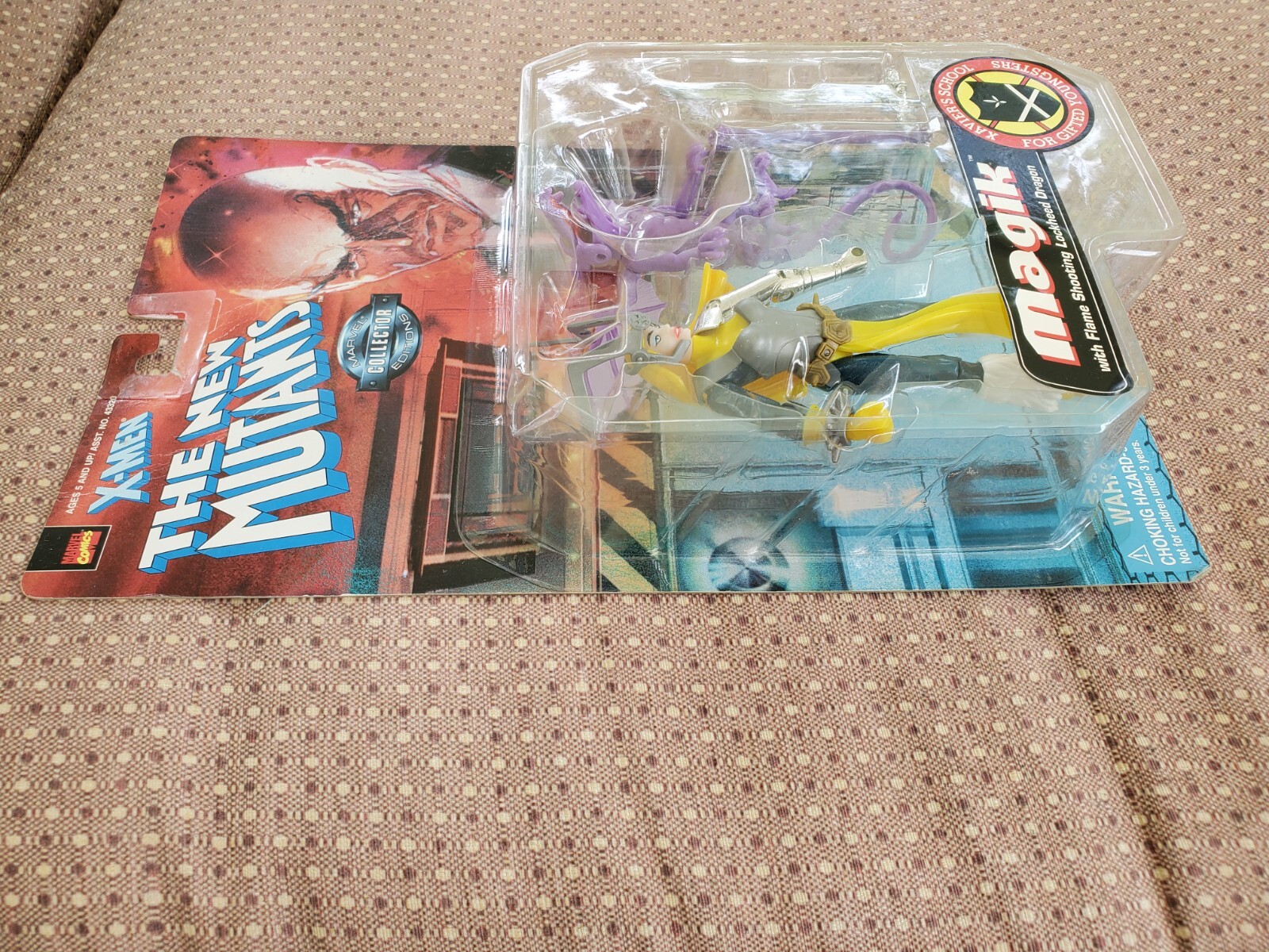 MAGIK Flame Shooting Lockheed Dragon – X-Men The New Mutants Toy Biz – Variant