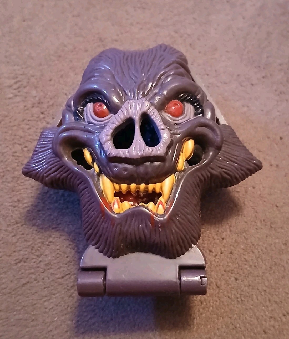 Mighty Max Vamp Biter Horror Head Compact Playset 1992 Bluebird Vampire Bat