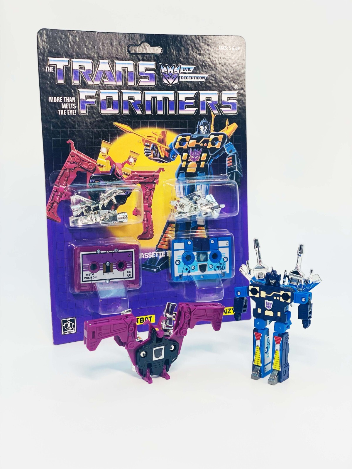 Transformers G1 Ratbat and Frenzy Reissue Version Brand New Free Shipping