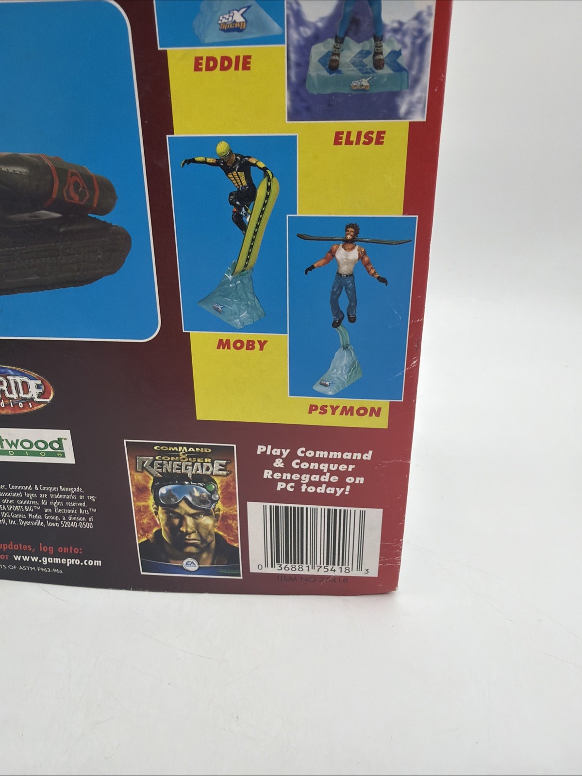 Command & Conquer Renegade Mammoth Tank W/10 Soldiers GamePro Presents NEW RARE