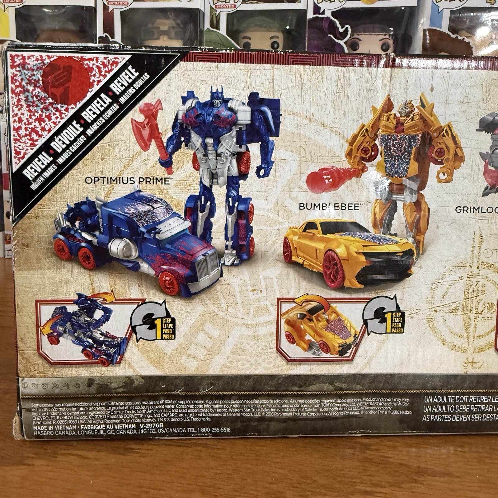 Transformers Reveal the Shield Mega 6 Pack – Optimus Bumblebee Megatron Hound