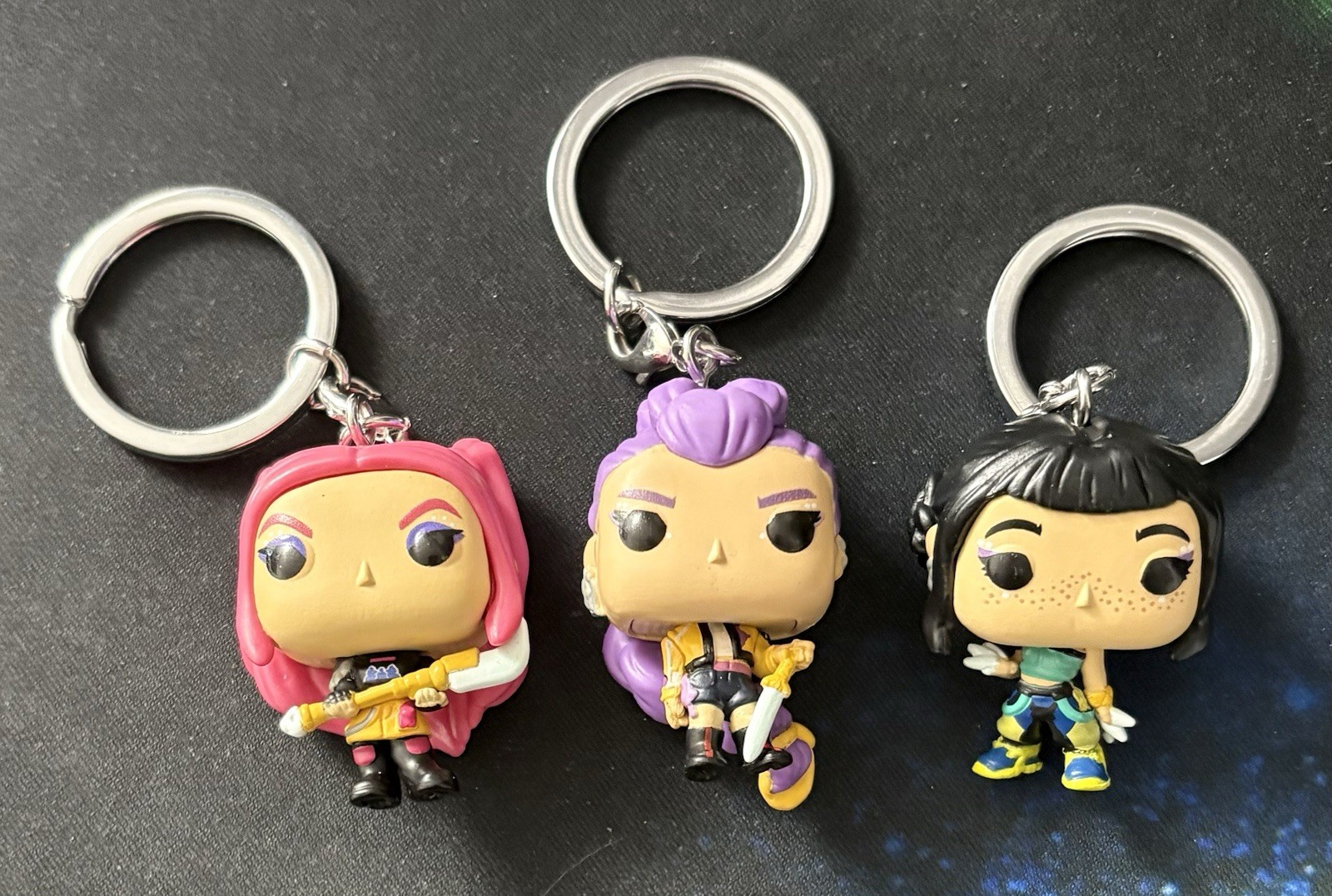 K-Pop Kpop Demon Hunters Funko Mystery Pocket Pop Keychain Lot – Rumi Mira Zoey