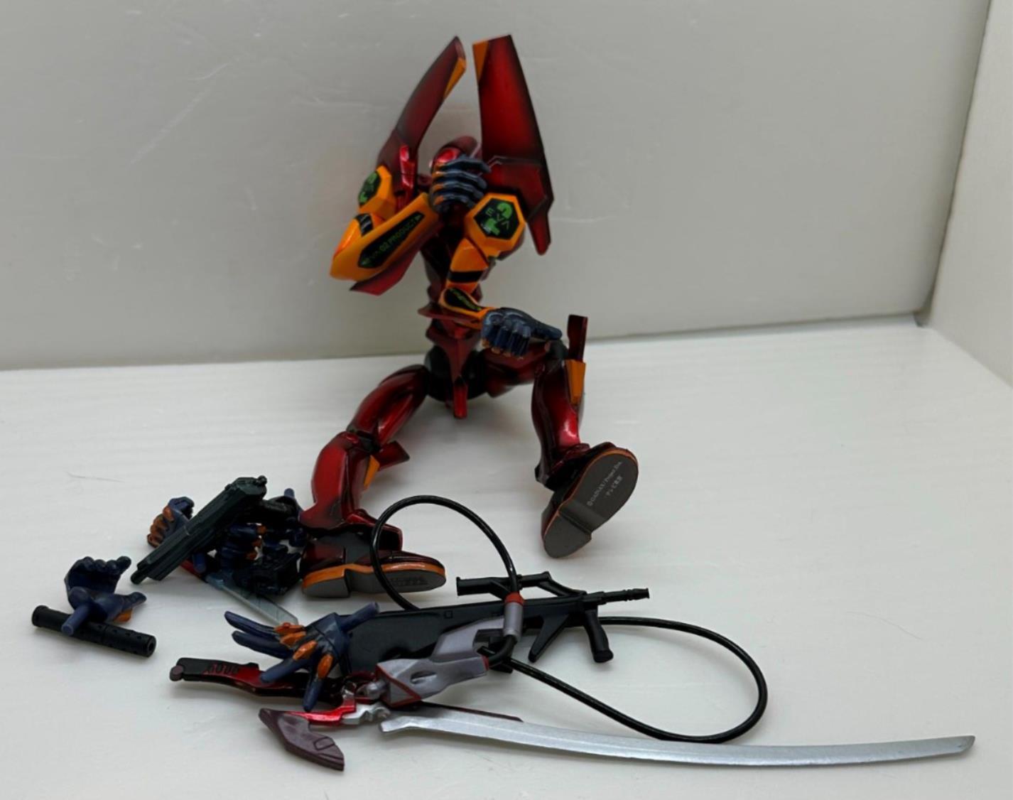 Neon Genesis Evangelion EVA-02 Test Type Unit Metallic Xebec Action Figure