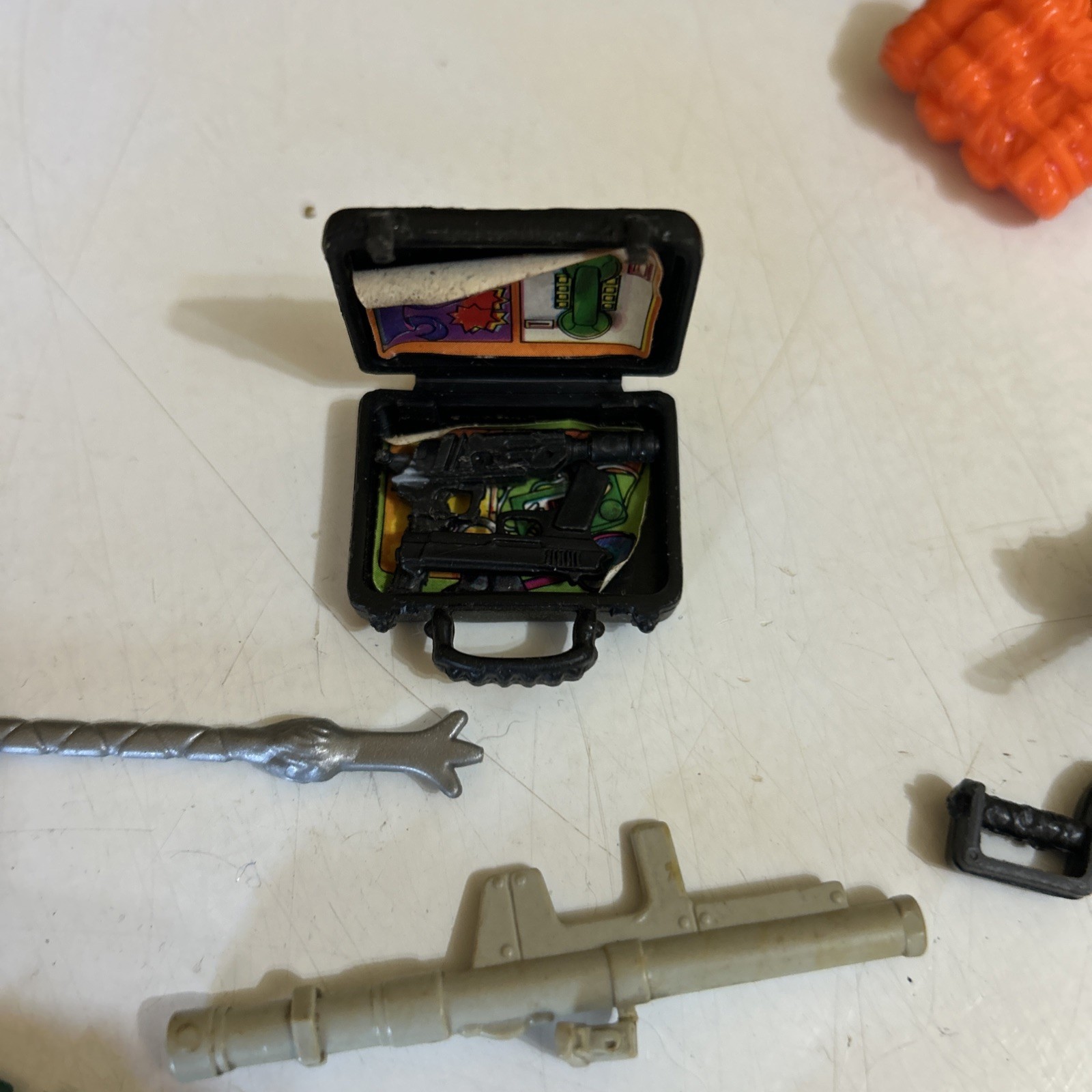 GI Joe Action Figure Accessories Launchers, Backpacks, And Weapons