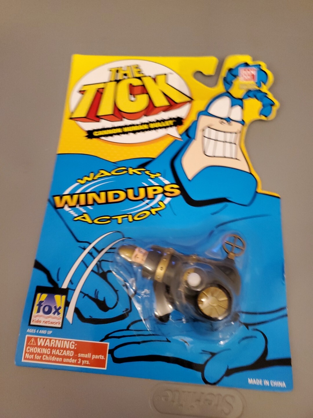 1995 The Tick Cannon Human Bullet Wacky Action Windups By Ban Dai