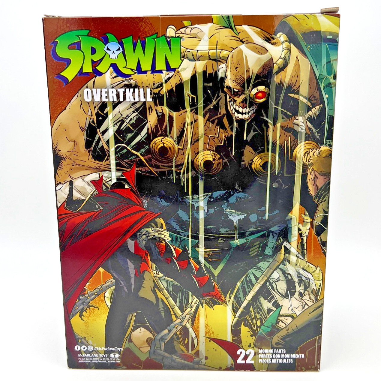 McFarlane Toys Spawn OVERTKILL Megafig Action Figure • NEW
