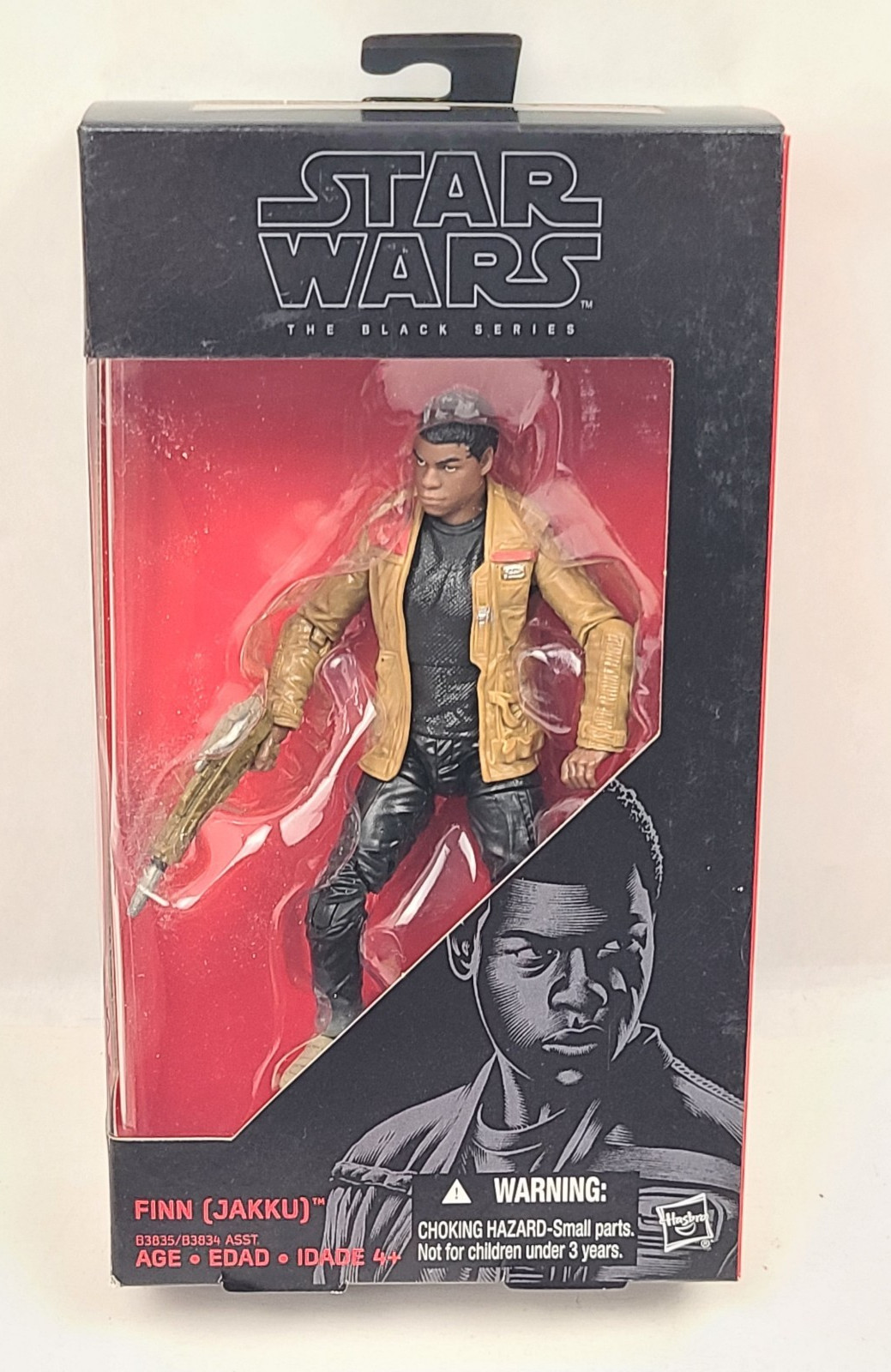 Star Wars Black Series Finn Jakku 6&Prime; Action Figure 01 Hasbro 2015 New B3835