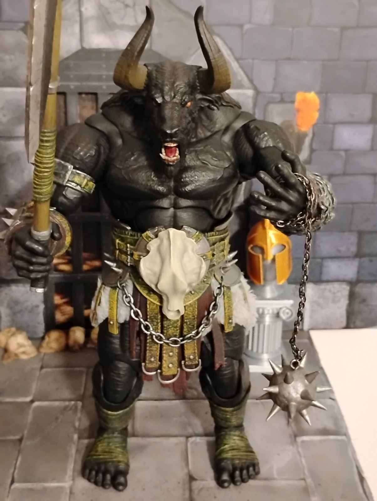 Xesray Studio Combatants Fight For Glory THALES The Shredder 9&Prime; Minotaur