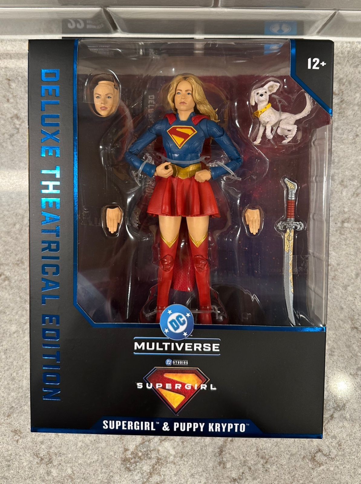 McFarlane Supergirl Baby Krypto DC Multiverse Deluxe Theatrical Edition IN HANDS