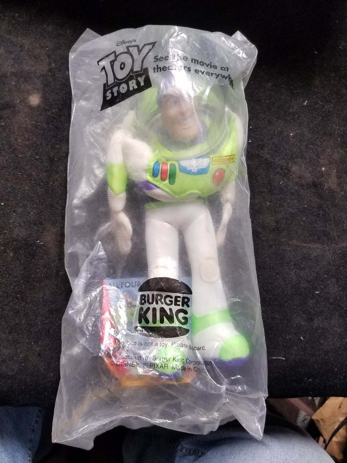 Burger King Toy Story 9&Prime; Figure New in Sealed Package