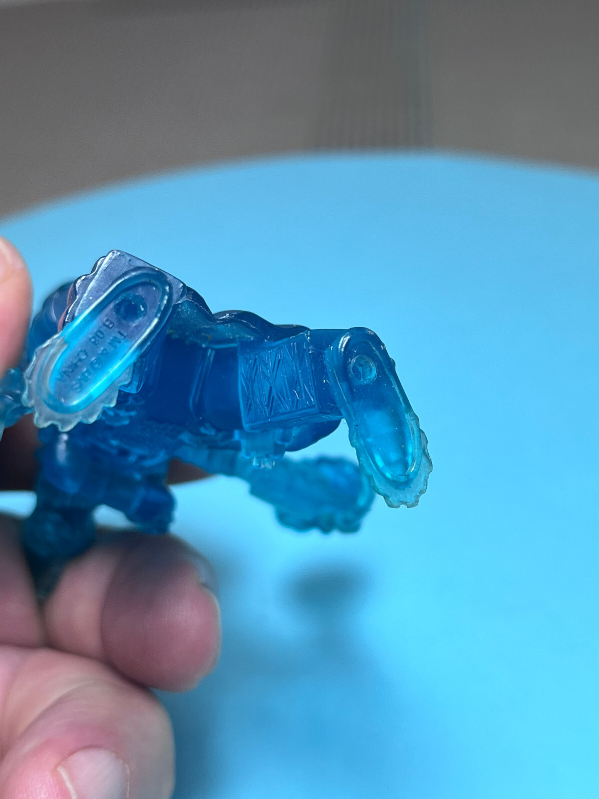 Power Rangers- 5” Transparent General Blue Figure