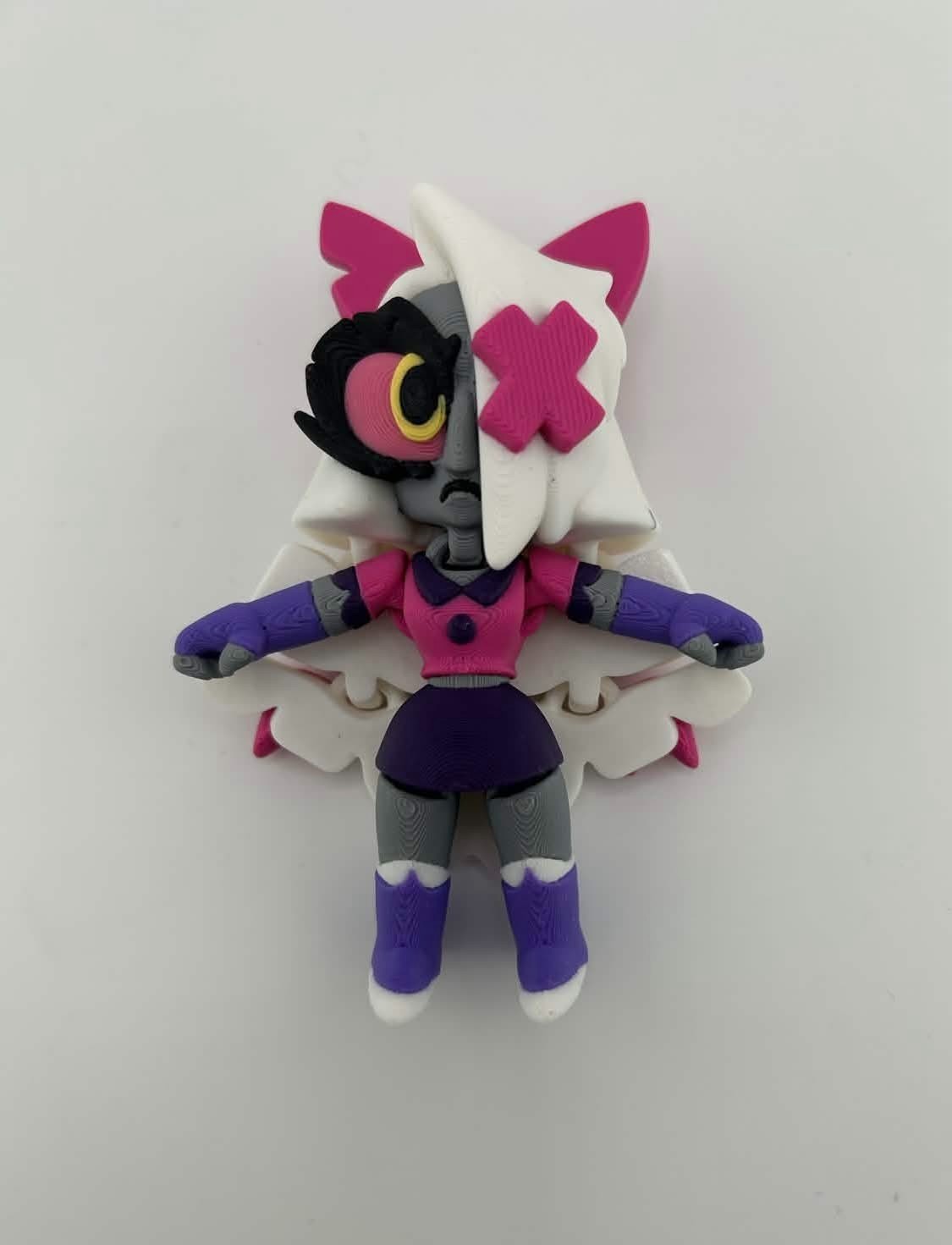 3d Printed & Articulating 4&Prime; Vaggi (Hazbin Hotel)