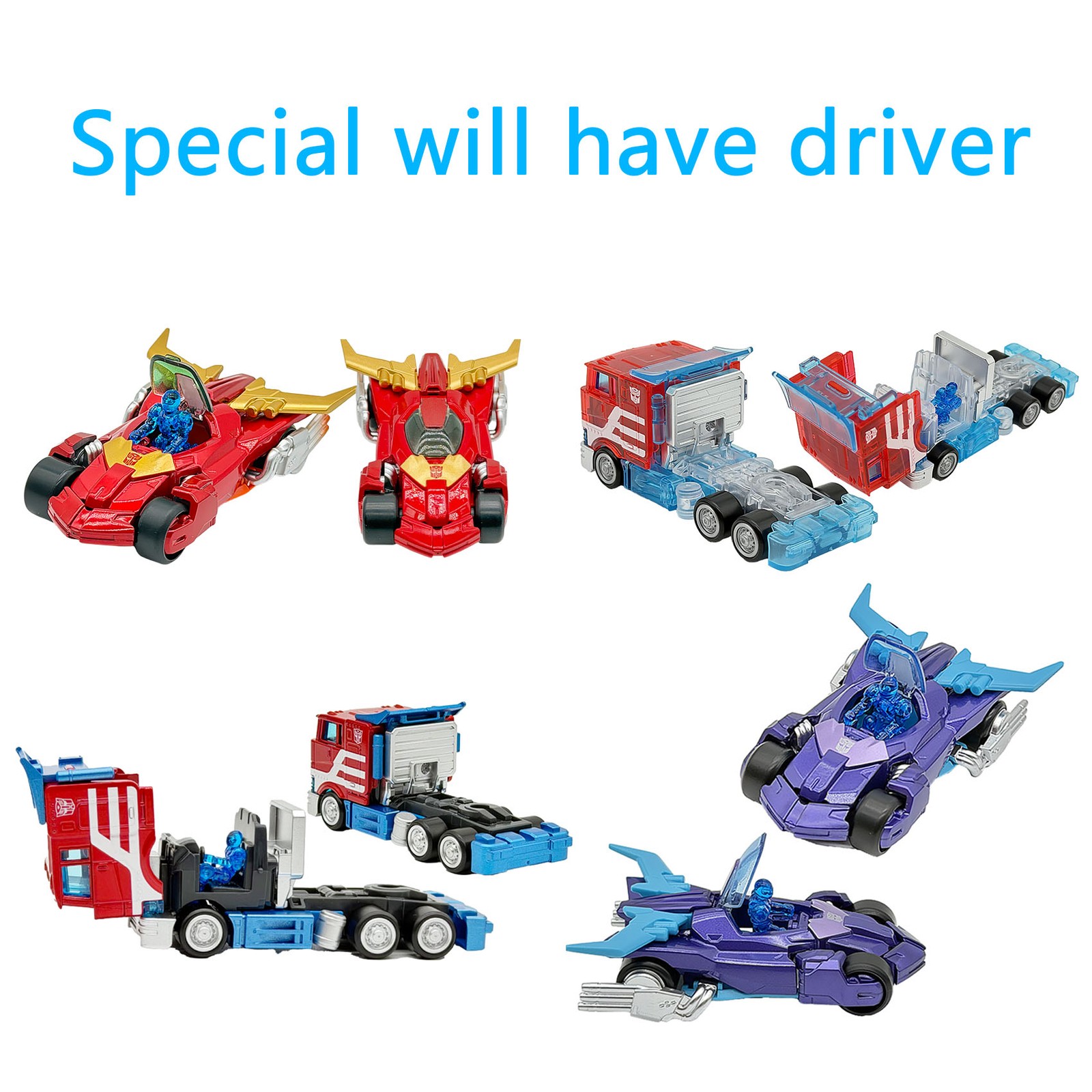 Transformers Optimus Prime 1/64 Car Model Blind Box Blokees C01 Special 1