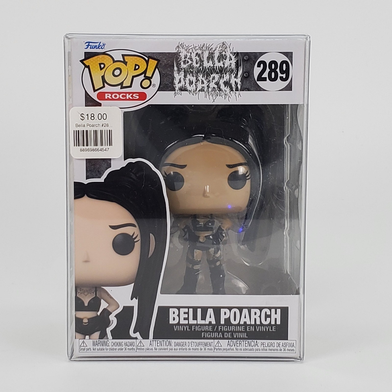 Funko Pop Rocks Bella Poarch 289 Vinyl Figure TikTok Star Music Collectible