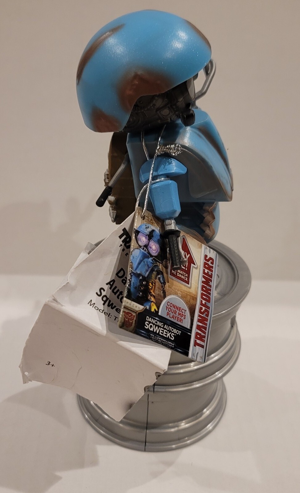 Transformers Dancing Sqweeks Autobot Figure Model TF-408 Music Motion Activated