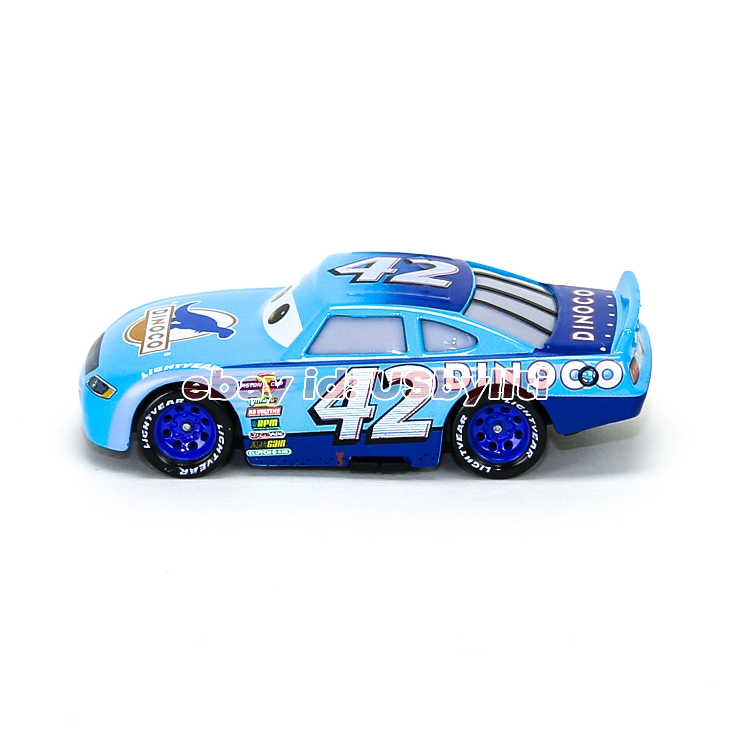Disney Pixar Cars 3 No.42 Cal Weathers Racing Car Diecast 1:55 Metal Car Toy