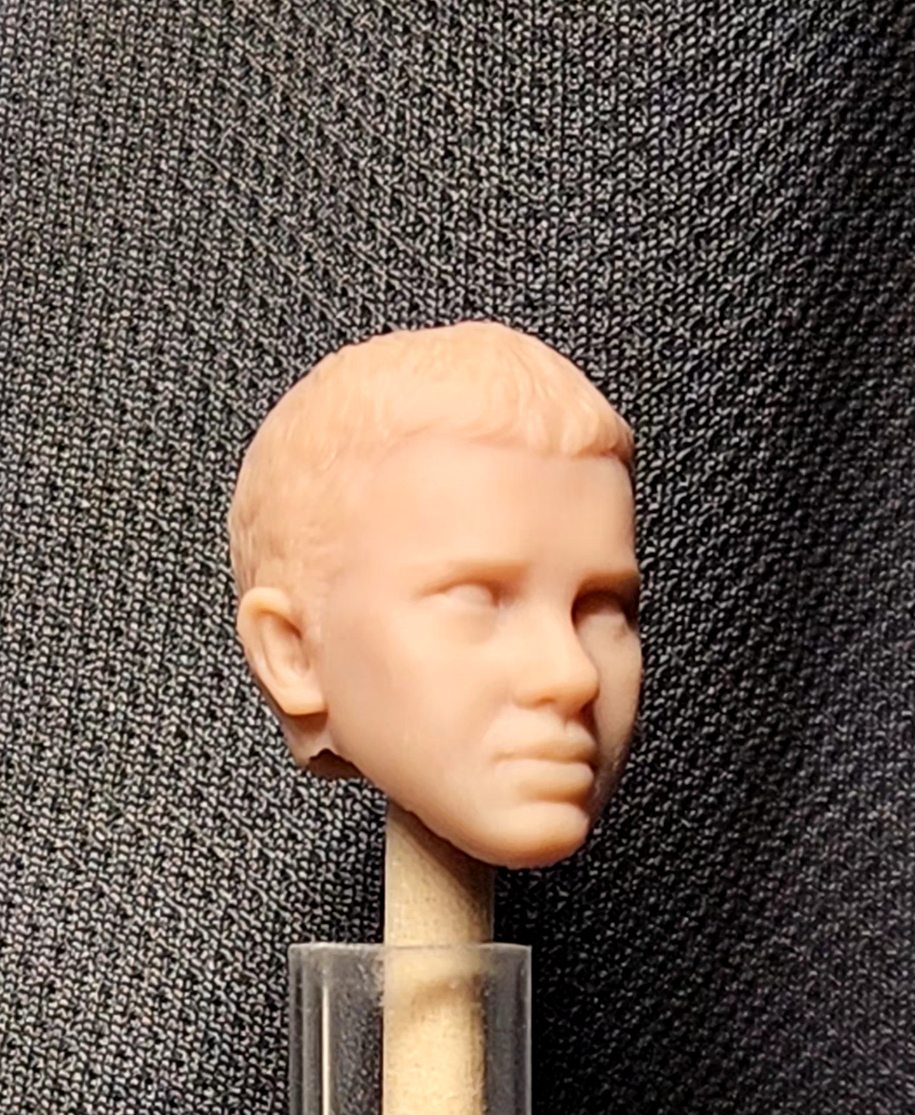 STRANGER THINGS Eleven (Jane Hopper) Custom Head Sculpt 1/18 1/12 1/10 1/6