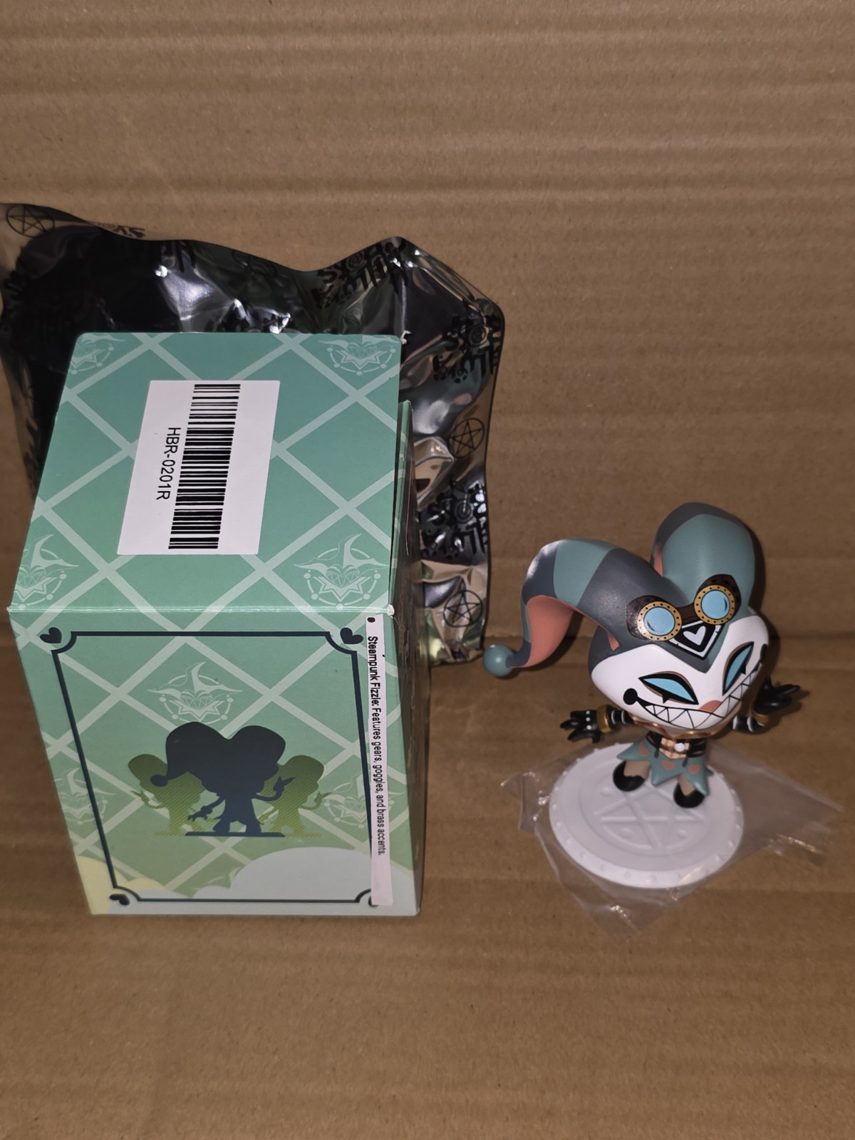 Steampunk Fizzarolli Standee Helluva Boss Fizzies Blind Box Fizz New OPEN BOX