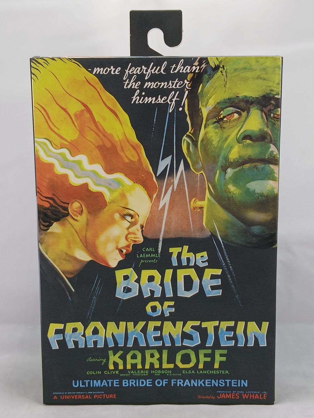 NECA Universal Monsters Ultimate ThE BRIDE OF FRANKENSTEIN Color 7&Prime; Figurine NEW
