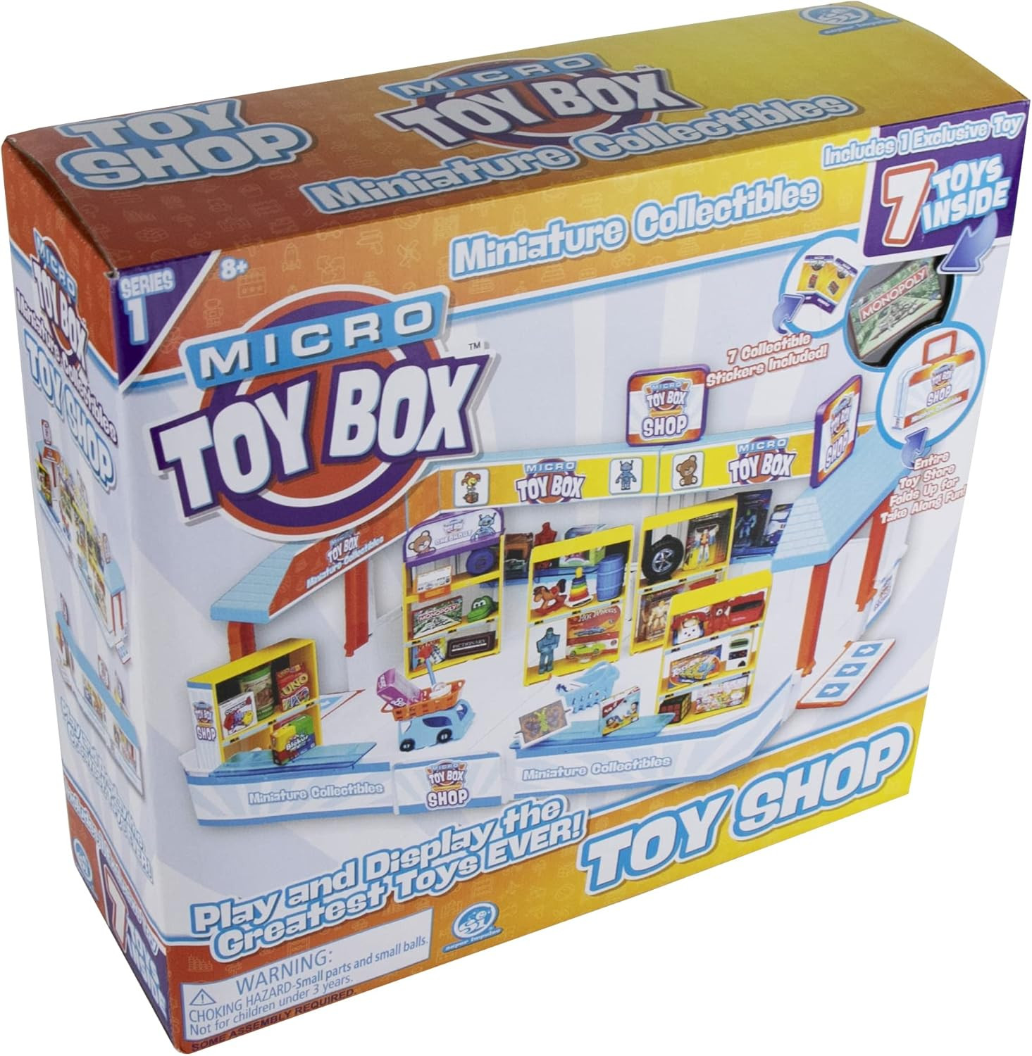 Micro Toy Box Store Playset, Multi