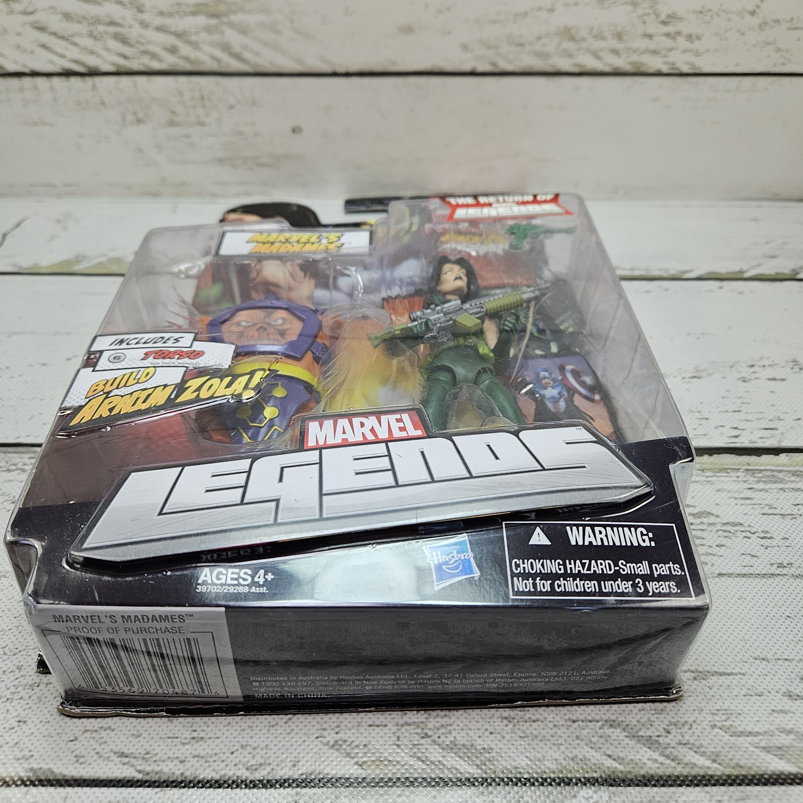 Hasbro Marvel Legends Madame Viper Hydra 2011 Arnim Zola Series 6&Prime; Figure Read
