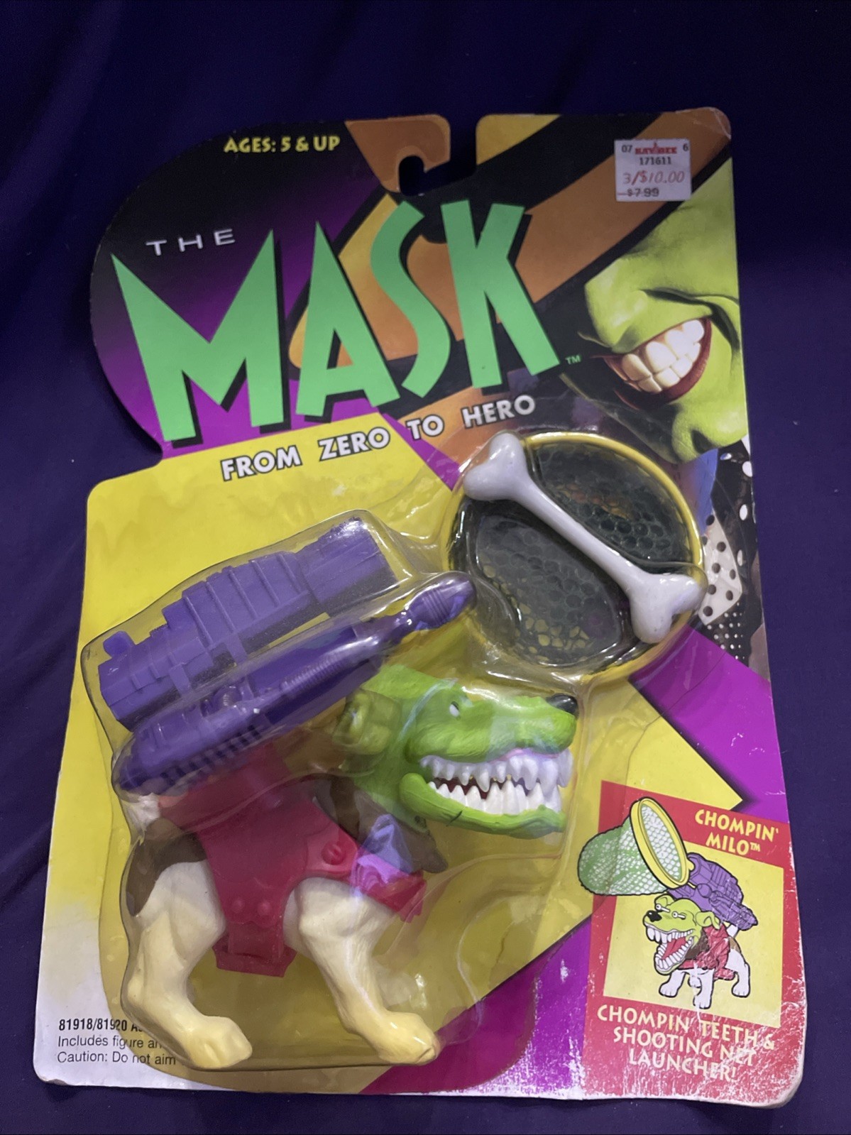 Kenner Chompin Milo the Dog – The Mask Movie: From Zero to Hero Action Figure