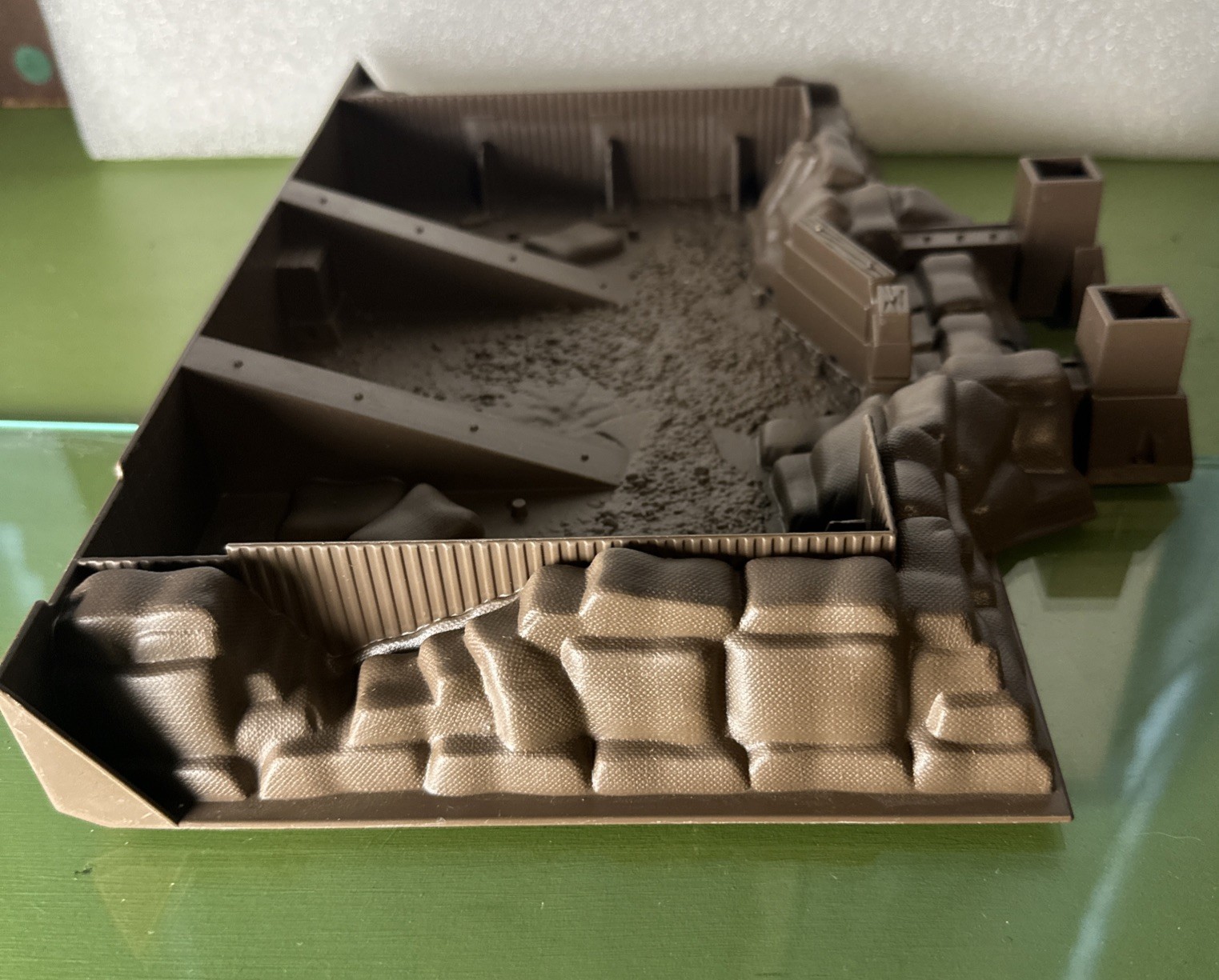 GI Joe 1992 Headquarters HQ Replacement Part Hasbro Rapid Fire Base Entry M-6397