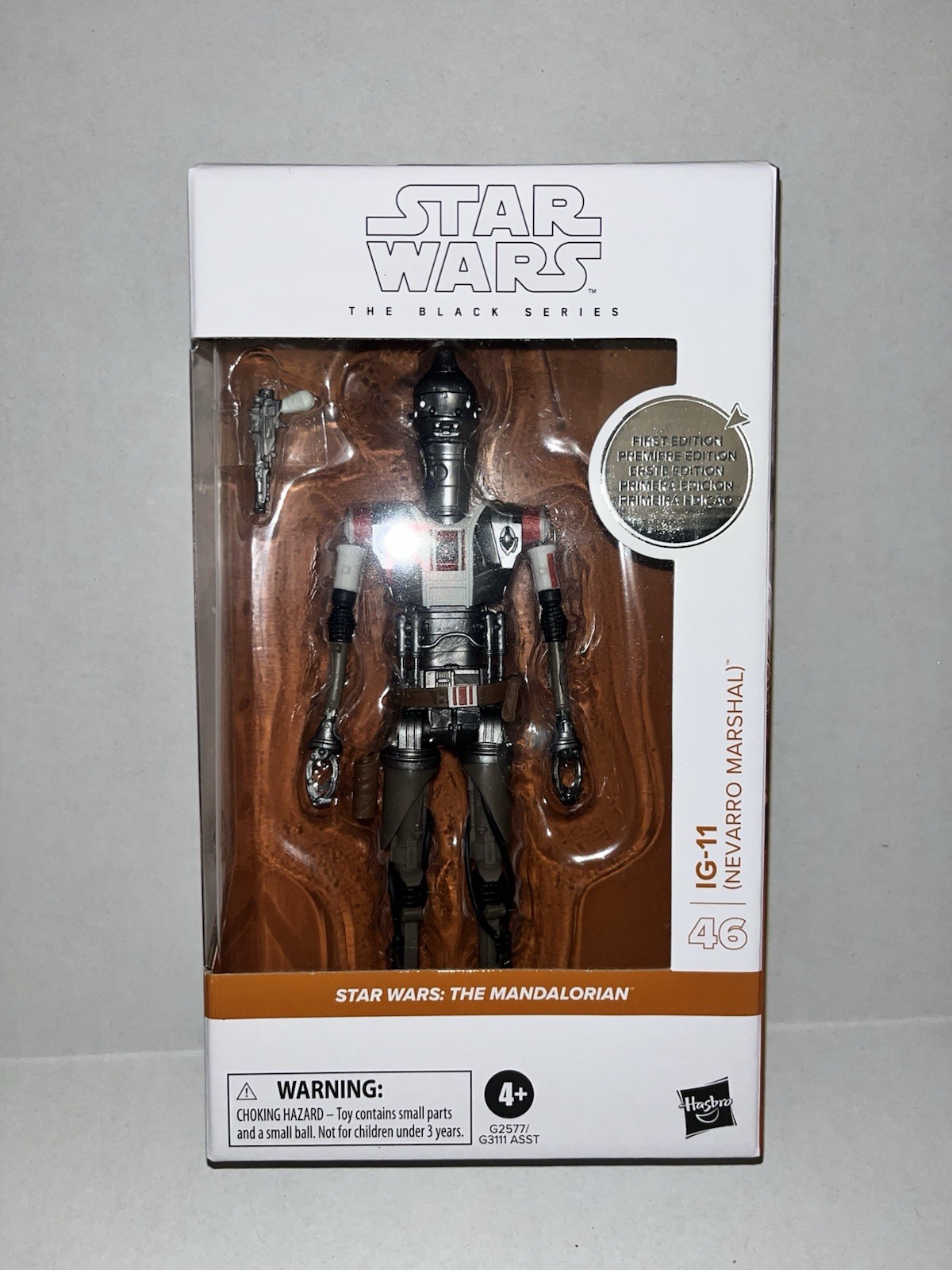 Hasbro Star Wars The Black Series #46 IG-11 (Nevarro Marshal) First Edition