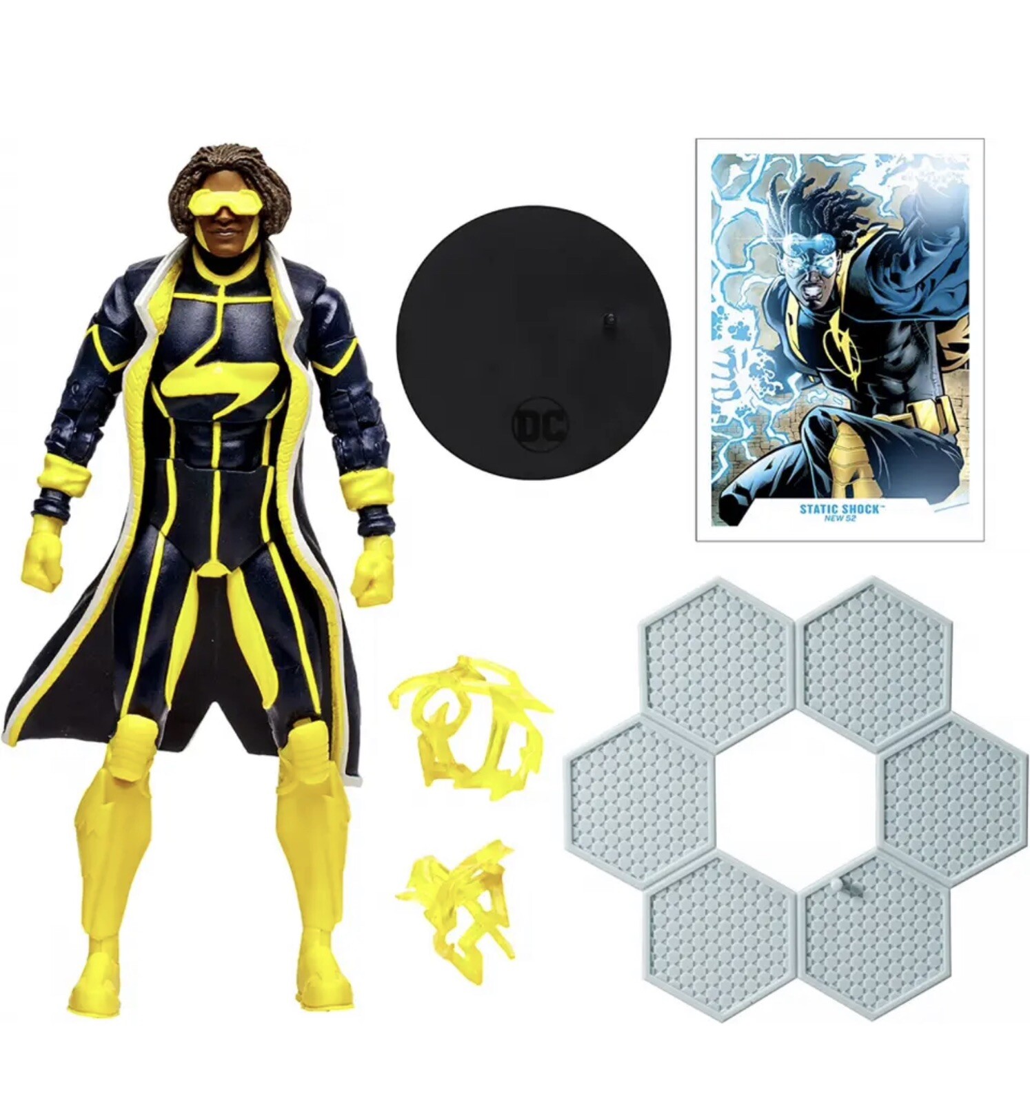 2022 McFarlane DC Multiverse New 52 STATIC SHOCK 7&Prime; Action Figure