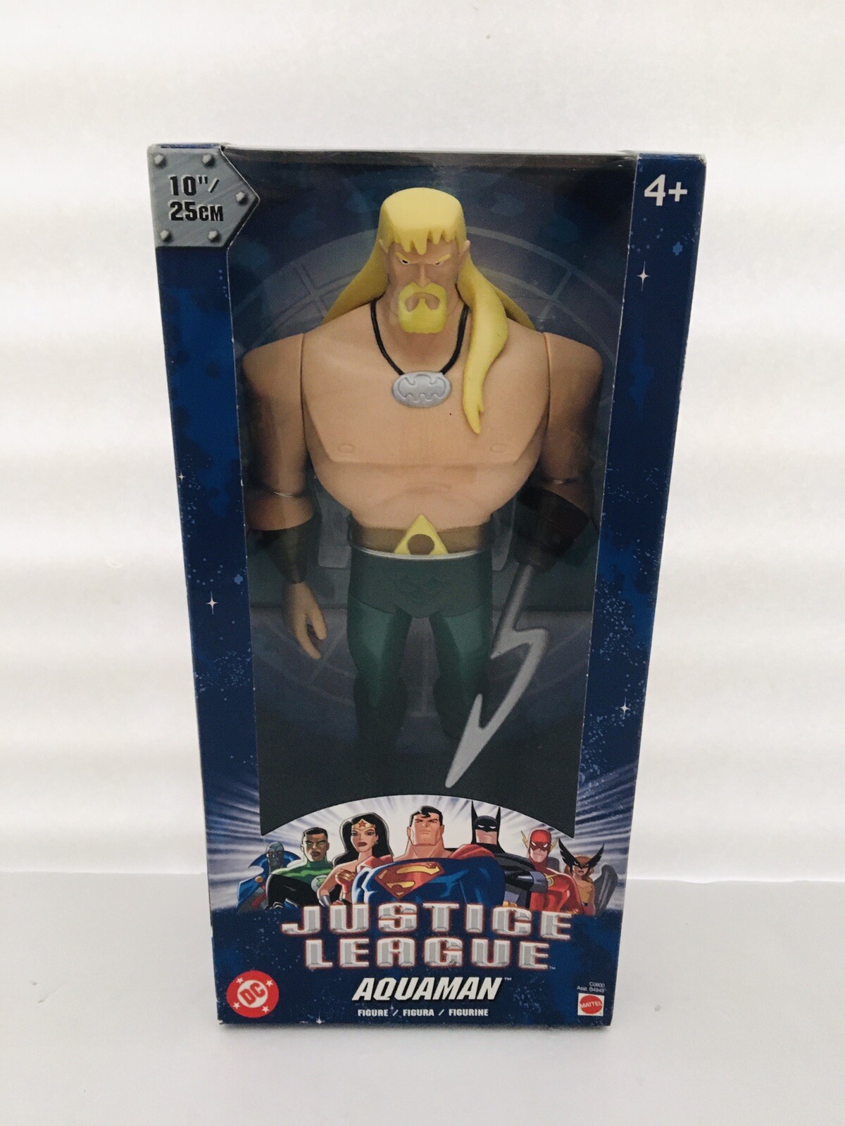 Justice League Aquaman DC Mattel Action Figure 10&Prime; NEW in box 2003