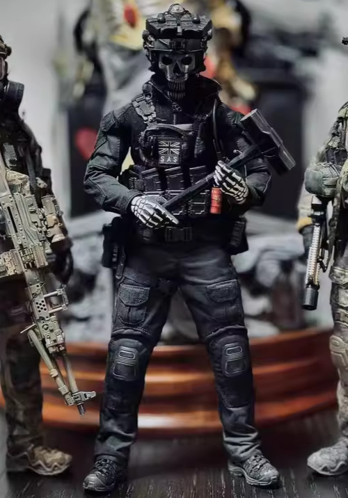 Easy&Simple 1/6 GA1010S Call of Duty Ghost Bravo 0-7 Action Figure Model